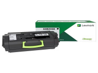 Original Toner Lexmark 53B2H00 schwarz