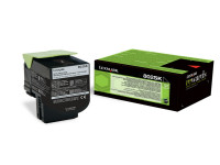 Original Toner schwarz Lexmark 80C2SK0/802SK schwarz