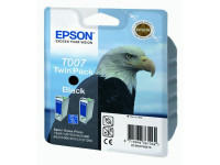 Original Tintenpatrone Epson C13T00740210/T007 schwarz