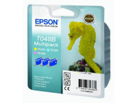 Original Tintenpatronen Multipack Epson C13T048B4010/T048B photocyan photomagenta gelb