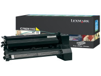 Original Toner Lexmark C782X1YG gelb