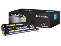 Original Toner Lexmark X560A2YG gelb