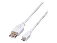 VALUE USB 2.0 Kabel USB A ST - Micro USB B ST 0,8m