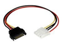 STARTECH.COM 12in SATA to Molex LP4 Power Cable Adapter - F/M