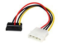 STARTECH.COM 6in 4 Pin Molex to Left Angle SATA Power Cable Adapter