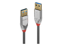 LINDY 0,5m USB 3.0 Typ A/A male/male Kabel Cromo Line 5 Gbit/s