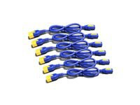 APC Power Cord Kit 6 EA Locking C13 to C14 1.8m Blue