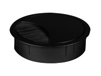 BACHMANN LOOP ROUND Kabeldurchfuhrung schwarz