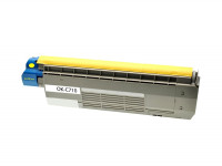 Bild fuer den Artikel TC-OKI710ye: Alternativ Toner OKI 44318605 in gelb