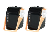 Set bestehend aus Alternativ-Toner für XEROX 106R02599 cyan, für XEROX 106R02600 magenta, für XEROX 106R02601 gelb, Doppelpack für XEROX 106R02605 schwarz (2 Stk.)  - Sparen Sie 6%