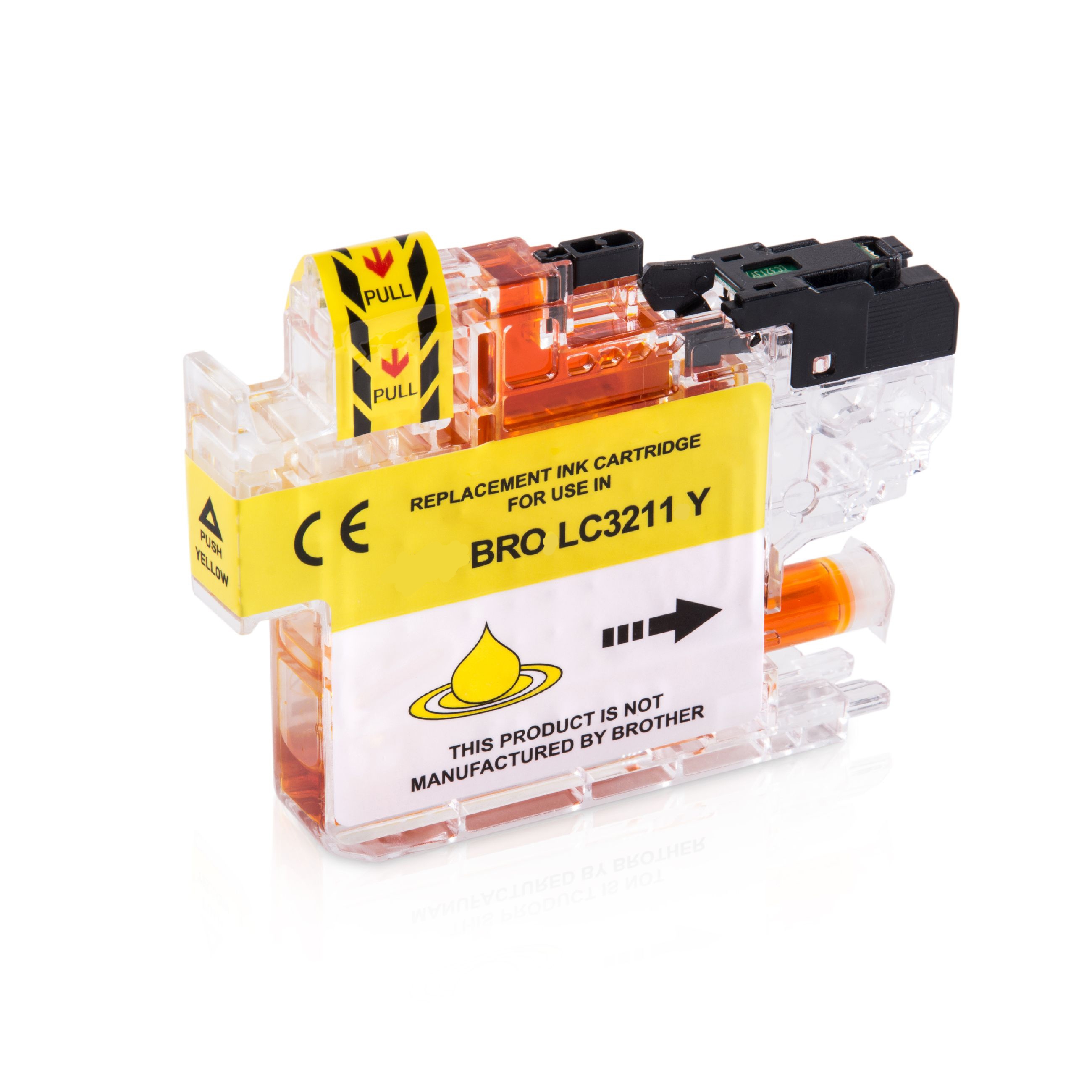 ASC-Premium-Tintenpatrone für Brother DCP-J 772 DW gelb DCP-J 772 DW DCP-J772DW
