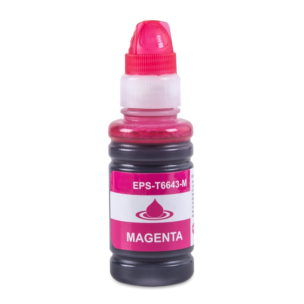ASC-Premium-Tintenpatrone für Epson EcoTank L 485 magenta EcoTank L 485 EcoTankL485