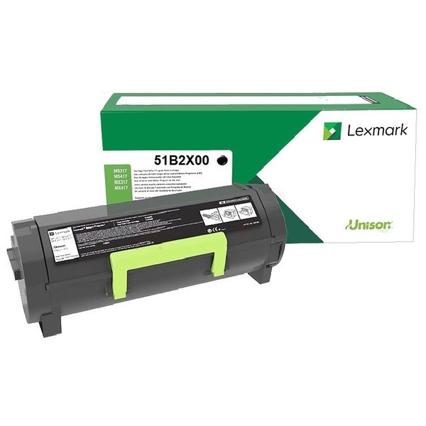 Original Toner Lexmark 51B2X00 schwarz 51B2X00