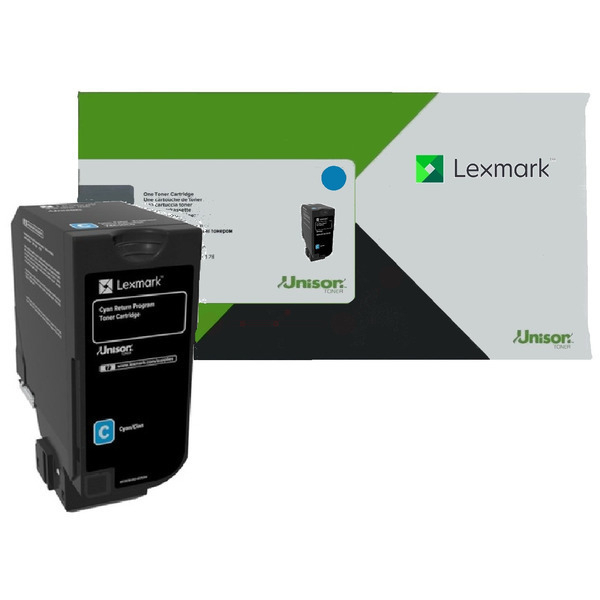 Original Toner Lexmark 74C2SC0 cyan 74C2SC0