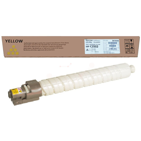Original Toner Ricoh 841818 gelb 841818