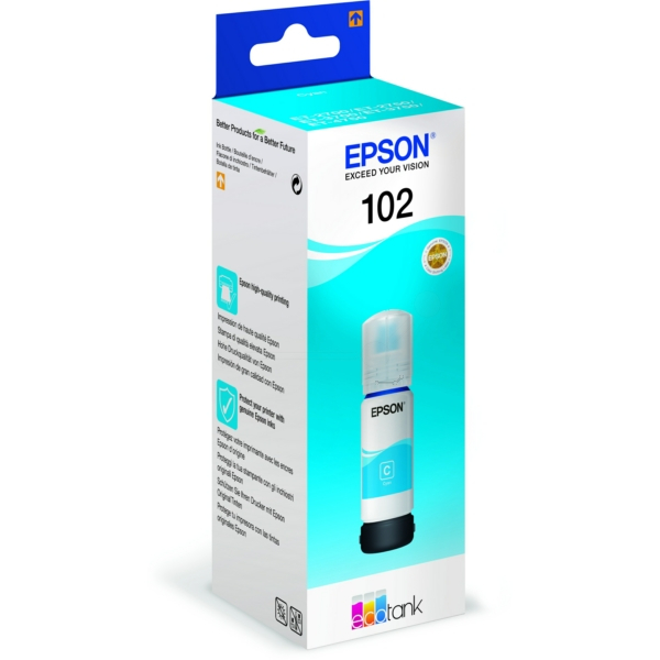Original Tintenflasche cyan Epson C13T03R240/102 C13T03R240