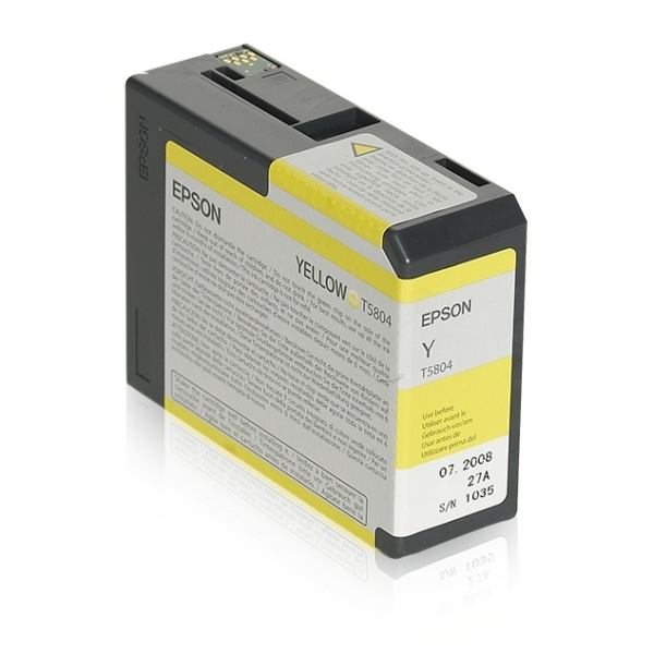 Original Tintenpatrone Epson C13T580400/T5804 gelb C13T580400