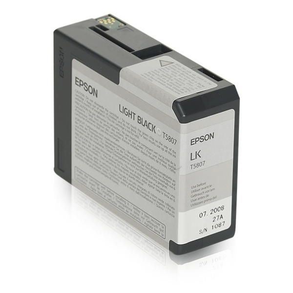 Original Tintenpatrone Epson C13T580700/T5807 schwarz C13T580700