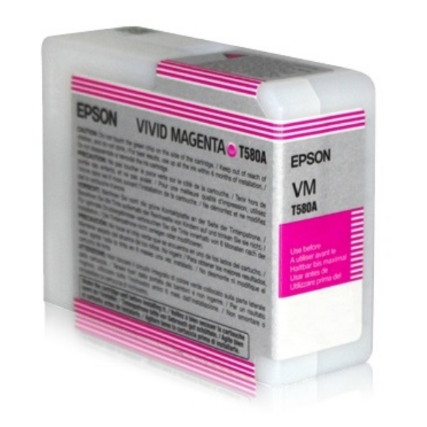 Original Tintenpatrone Epson C13T580A00/T580A magenta C13T580A00