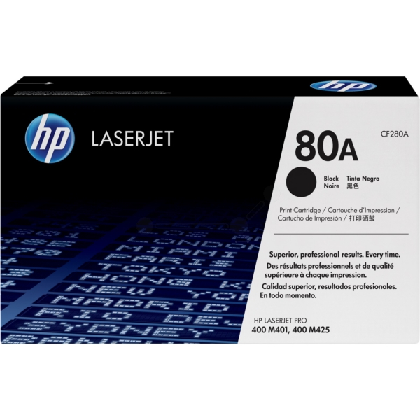 Original Toner HP CF280A/80A schwarz CF280A